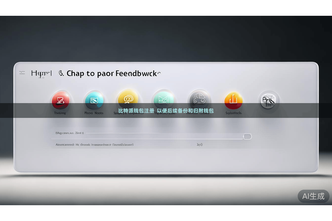 比特派钱包注册  以便后续备份和归附钱包