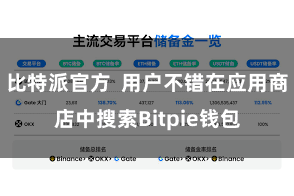 比特派官方  用户不错在应用商店中搜索Bitpie钱包