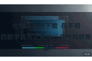 比特派App下载  在不同的数字货币之间进行兑换和转账